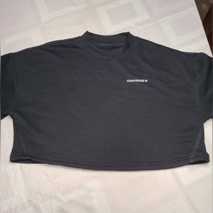 Women's cropped Converse sweater